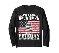 Soy papá, papá y Veterano: Nada me Asusta, Veteranos Graciosos Manga Larga