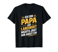 Soy Papá Y Agricultor Nada Caza Camiseta