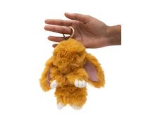 SOY PEPA Bag Charm de Conejo Caqui | Llavero para Llaves | Accesorio Colgante Bolso, Mochila, Estuche | Decorativo y Bonito