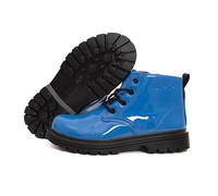 SOY PEPA Botas para Niños Tallas 25 a 37 | Botines con Cordoneras 4 Colores Negro, Azul, Rosa y Amarillo (Azul, Sistema tallas calzado EU, Niño (0-5 años), Números, mediano, 33)