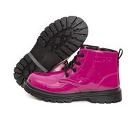 SOY PEPA Botas para Niños Tallas 25 a 37 | Botines con Cordoneras 4 Colores Negro, Azul, Rosa y Amarillo (Rosa, Sistema tallas calzado EU, Adolescente, Números, mediano, 36)