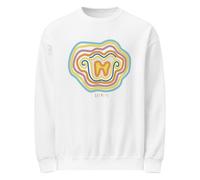 Soy Pepa Sudadera Blanca Sin Capucha Unisex Arcoiris Tallas S a XL | Hoodie Ligera y Suave (FR/ES, Letras, M, Regular, Regular, Blanco Arcoiris)