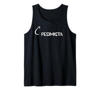 Soy Pesimista Divertido Pesimismo Personaje Camiseta sin Mangas