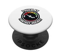 Soy pésimo en el Divertido Draft Deportivo para Perdedores de Fantasy Hockey PopSockets PopGrip Adhesivo