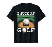 Soy pésimo en el Golf, Perdedor, Golf, papá, Divertido Golf Camiseta