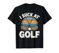 Soy pésimo en el Golf, Perdedor, Golf, papá, Divertido Golf Camiseta