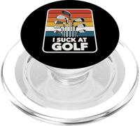 Soy pésimo en el Golf, Perdedor, Golf, papá, Divertido Golf PopSockets PopGrip para MagSafe