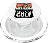 Soy pésimo en el Golf, Perdedor, Golf, papá, Divertido Golf PopSockets PopGrip para MagSafe