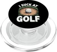 Soy pésimo en el Golf, Perdedor, Golf, papá, Divertido Golf PopSockets PopGrip para MagSafe