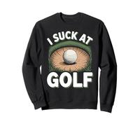 Soy pésimo en el Golf, Perdedor, Golf, papá, Divertido Golf Sudadera