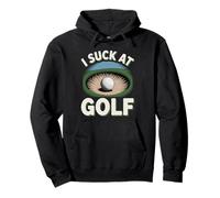 Soy pésimo en el Golf, Perdedor, Golf, papá, Divertido Golf Sudadera con Capucha