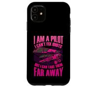 Soy Piloto No puedo arreglar idiotas pero puedo llevarlos lejos Carcasa para iPhone 11