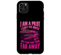 Soy Piloto No puedo arreglar idiotas pero puedo llevarlos lejos Carcasa para iPhone 11 Pro Max