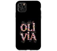 Soy Primer Nombre Olivia Personalizado Girl Garden Reunion Mom Carcasa para iPhone 11 Pro MAX