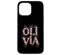 Soy Primer Nombre Olivia Personalizado Girl Garden Reunion Mom Carcasa para iPhone 13 Pro MAX