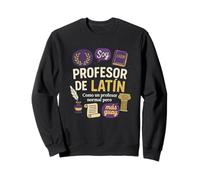 Soy Profesor de Latín Más Guay Diseño Divertido Sudadera