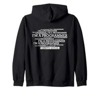 Soy programador, escribo código Sudadera con Capucha
