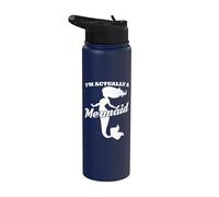 SOY REALMENTE UNA SIRENA Stainless Steel Insulated Water Bottle