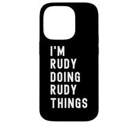 Soy Rudy Haciendo Cosas de Rudy Carcasa para iPhone 14 Pro