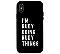 Soy Rudy Haciendo Cosas de Rudy Carcasa para iPhone X/XS