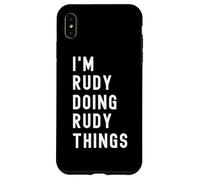 Soy Rudy Haciendo Cosas de Rudy Carcasa para iPhone XS MAX