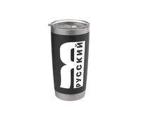 Soy Ruso Diciendo En Ruso Desde Rusia Para Rusos Vaso térmico de acero inoxidable de doble pared
