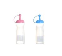 Soy Sauce Dispenser Reusable Squeeze Bottle Assorted Color Portable Condiment Containers 2Pcs for Kitchen Picnics Camping Free