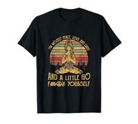 Soy sobre todo paz, amor y luz y un poco de yoga Camiseta