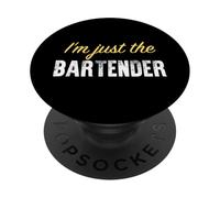 Soy Solo el Camarero - Gracioso PopSockets PopGrip Adhesivo