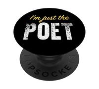 Soy Solo el Poeta - Divertido PopSockets PopGrip Adhesivo