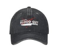 Soy Solo El Tipo de Sangre Gorras de béisbol Dexter desgastadas Lavadas S Cap Actividades Vintage al Aire Libre Tocado Suave sin Estructura