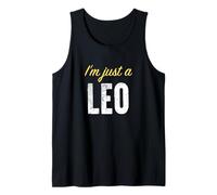 Soy Solo Un Leo - Astrología Divertida Camiseta sin Mangas