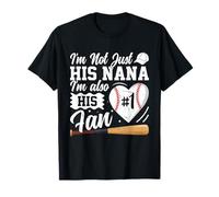 Soy Su Nana y También Su Fan Baseball Camiseta