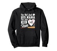 Soy Su Nana y También Su Fan Baseball Sudadera con Capucha