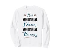Soy Surinamés Haciendo Cosas surinamesas Funny Surinam Lover Sudadera