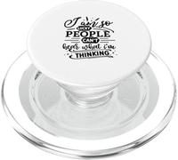 Soy Tan afortunada Que la Gente no Puede Escuchar lo Que Estoy Pensando PopSockets PopGrip para MagSafe