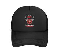 Soy Tan Atractivo Que Tengo Mi Propia Esposa Bombera. Mujer Hombre Gorra Trucker Secado Rápido Sombrero Clásico Snapback Cap para Deporte Verano Aire Libre