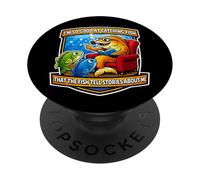 Soy Tan Bueno en la Captura de Peces Que los Peces cuentan Historias Broma PopSockets PopGrip Adhesivo