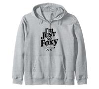 Soy Tan Foxy Cute Fox Funny Animal Lovers Sudadera con Capucha