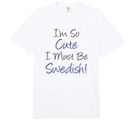 Soy Tan Linda Que Debo ser una Chica Sueca Comfort Colors Adult Heavyweight T-Shirt