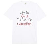 Soy Tan Linda Que Debo ser una Mujer Canadiense y niña Herencia Comfort Colors Adult Heavyweight T-Shirt