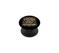 Soy Tan pobre Que ni Siquiera Puedo permitirme prestar atención PopSockets PopGrip Adhesivo