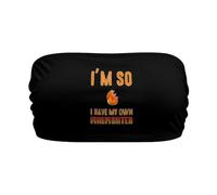 Soy Tan Sexy Que Tengo Mi Propio Bombero Tops De Tubo Estampados para Mujer Humor Adulto Divertido Y Coqueto Estampado Harajuku Sujetador Bandeau Sin Mangas Sin Relleno Top Y2K Negro XL