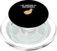 Soy Tempura-ry Imparable Tempura Humor Fans de la Comida Japonesa PopSockets PopGrip para MagSafe