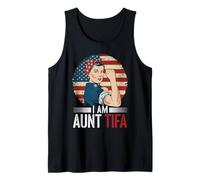 Soy Tía Tifa Camisa Tía Tifa Divertida Tía Tifa EE. UU. Camiseta sin Mangas