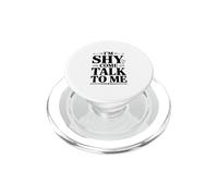 Soy tímido, Ven a Hablar Conmigo, Linda Cita introvertida PopSockets PopGrip para MagSafe