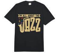 Soy Todo sobre el músico de Jazz Saxofonista Música de Jazz Comfort Colors Adult Heavyweight T-Shirt