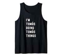 Soy Tomás Haciendo Cosas de Tomás Camiseta sin Mangas