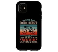 Soy Trabajador Postal Correo Portador Cartero Profesión Trabajo Carcasa para iPhone 11