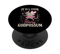 Soy tu Hada, Diosa, zarigüeya, Amantes de Las zarigüeyas Divertidas PopSockets PopGrip Adhesivo